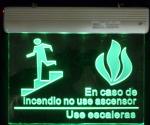 Letrero de emergencia